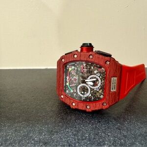 red rm mclaren watch